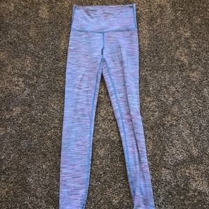 Blue, purple, pink ivivva leggings